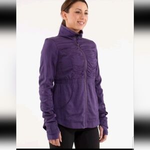 Lululemon Womens Purple Inner Peace Lightweight Reversible Jacket S